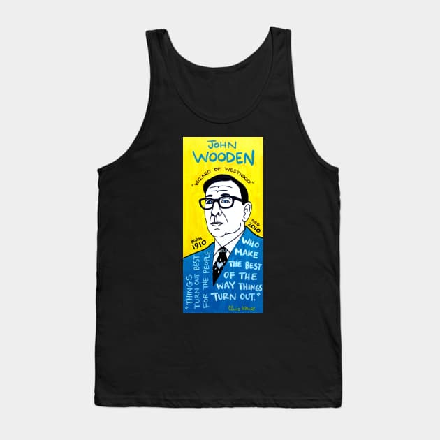 John Wooden Tank Top by krusefolkart